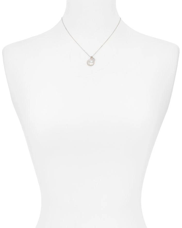 商品Nadri|Caviar Disc Pendant Necklace, 16",价格¥467,第2张图片详细描述
