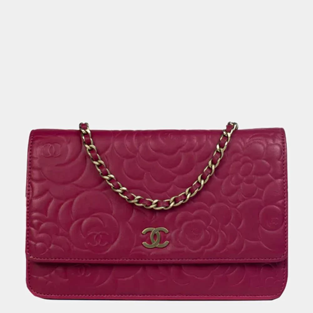 商品[二手商品] Chanel|CHANEL WOC Shoulder bag in Pink Leather,价格¥19135,第1张图片