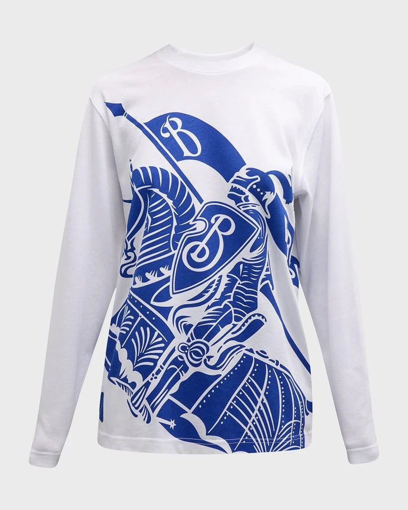 商品Burberry|EKD Print Long-Sleeve T-Shirt,价格¥2022,第1张图片