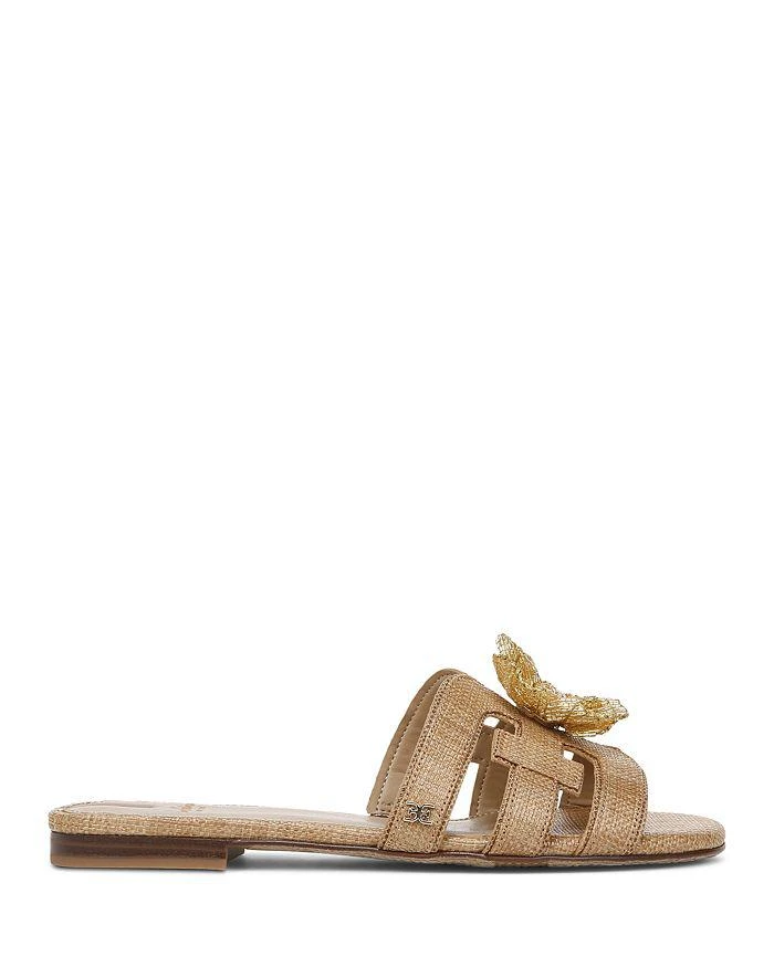 商品Sam Edelman|Women's Bay Beaded Flower Slide Sandals,价格¥1055,第2张图片详细描述