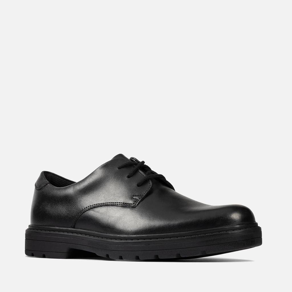 商品Clarks|Clarks Youth Loxham Leather Derby Shoes,价格¥427-¥444,第5张图片详细描述