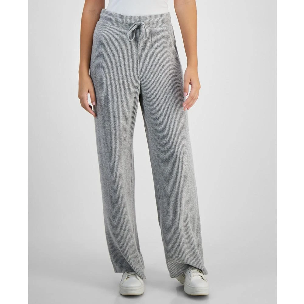 商品Hippie Rose|Juniors' Cozy High-Rise Pull-On Wide-Leg Pants,价格¥152,第1张图片