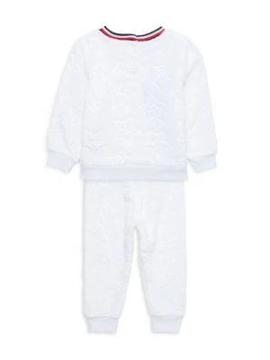 商品Tommy Hilfiger|Baby Girl’s 2-Piece Faux Fur Sweatshirt & Joggers Set,价格¥159,第2张图片详细描述