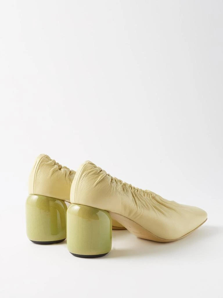 商品Jil Sander|Nikki gathered leather pumps,价格¥2936,第4张图片详细描述