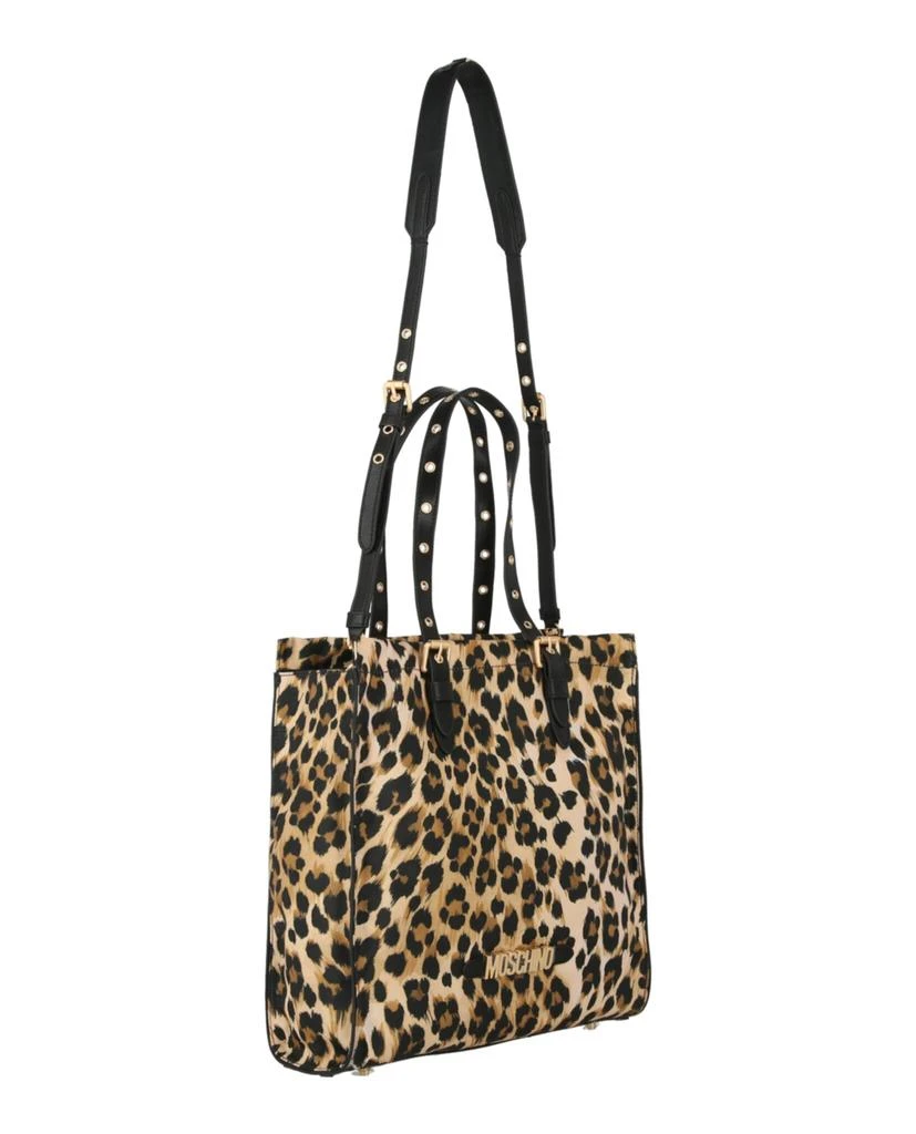 商品Moschino|Leopard Print Tote Bag,价格¥4547,第4张图片详细描述