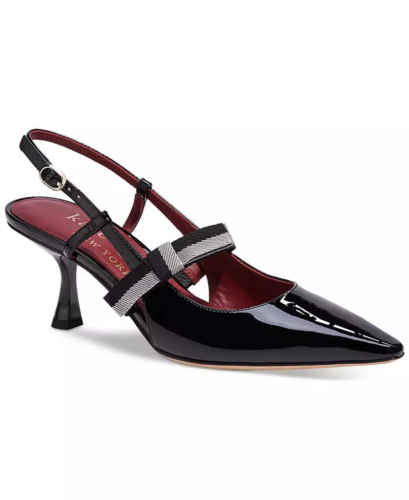商品Kate Spade|Women's Maritza Pointed Slingback Pumps,价格¥715,第1张图片