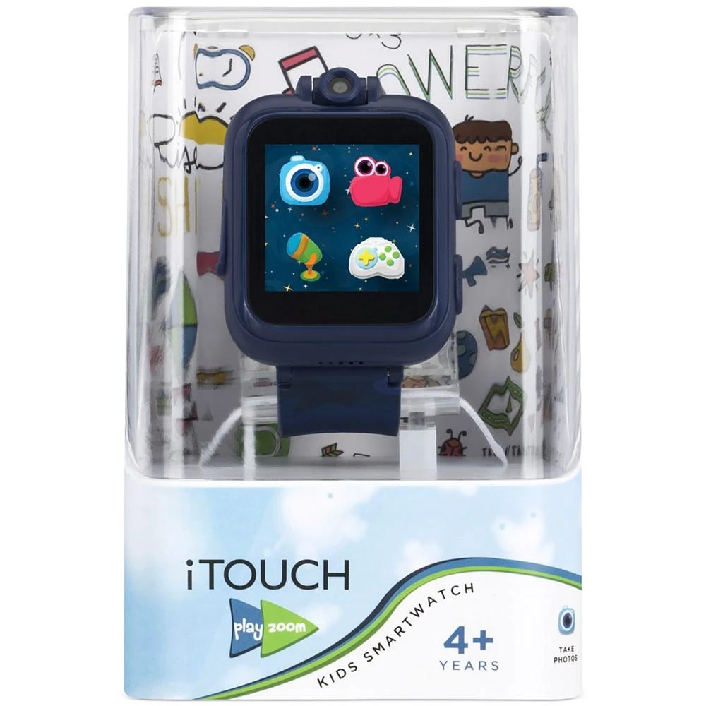 商品Playzoom|iTouch Kids Blue Camouflage Strap Touchscreen Smart Watch 42x52mm,价格¥149,第4张图片详细描述