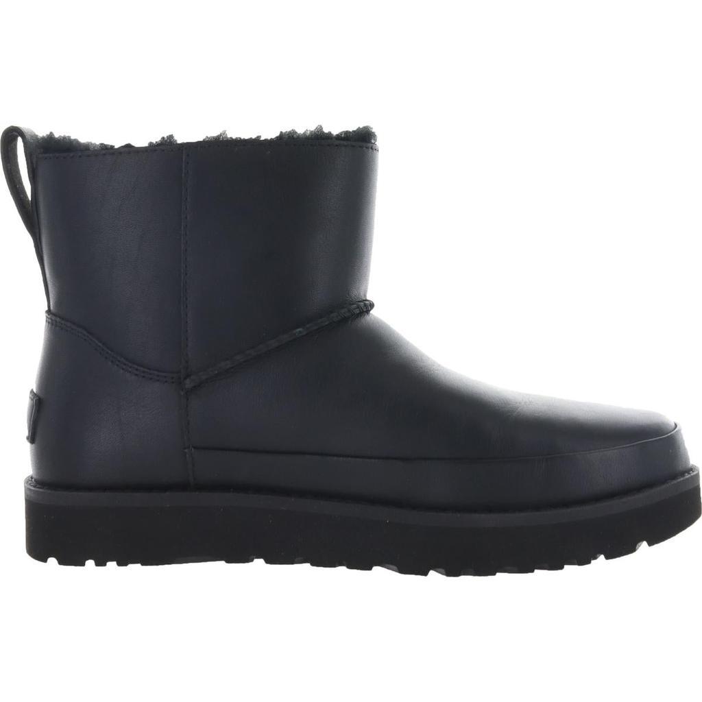 商品UGG|Ugg Womens Classic Zip Mini Leather Faux Fur Casual Boots,价格¥363,第4张图片详细描述