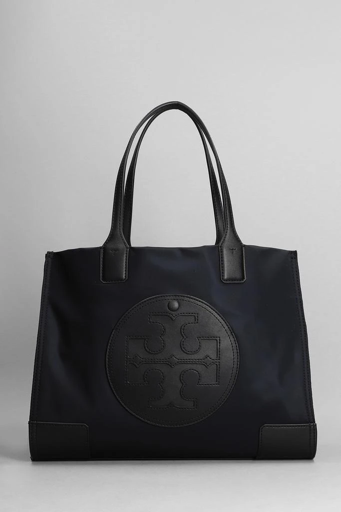 商品Tory Burch|Tory Burch Ella Tote In Black Nylon,价格¥2272,第1张图片