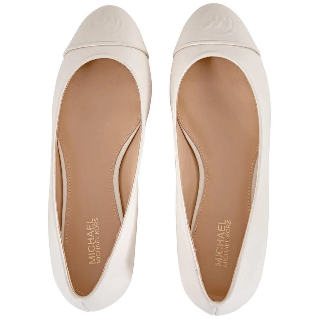 商品Michael Kors|Michael Kors Ladies Dylyn Leather Logo Ballet Flats, Size 5,价格¥314,第3张图片详细描述