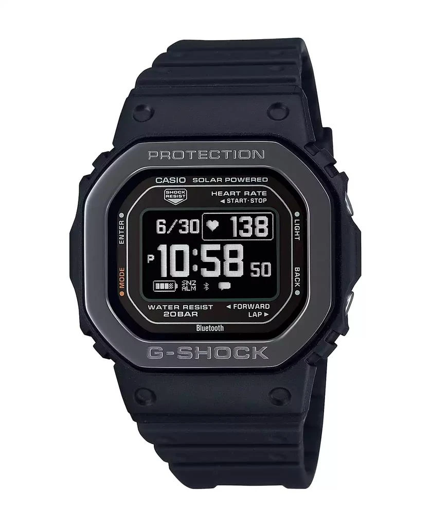 商品G-Shock|Men's Digital Black Resin Watch 44.5mm, DWH5600MB-1,价格¥2469,第1张图片