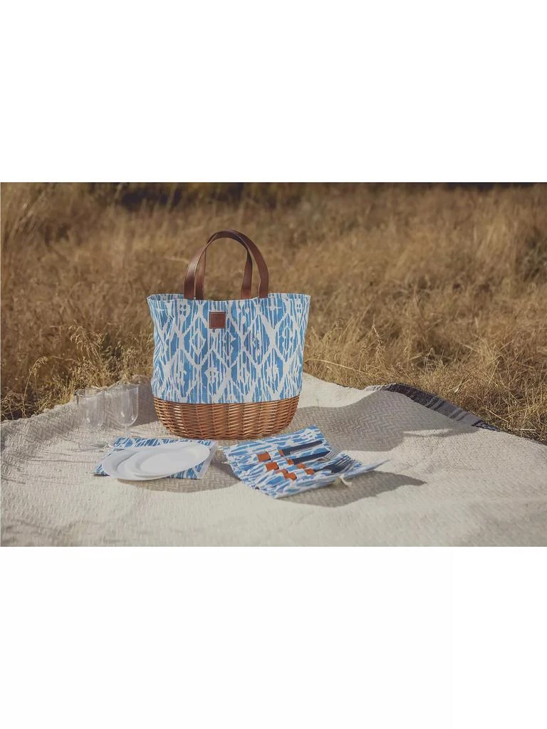 商品Picnic Time|Promenade Picnic 13-Piece Flatware & Basket Set,价格¥557,第5张图片详细描述