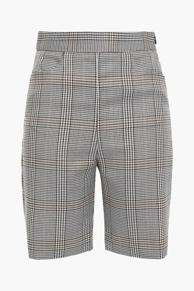 商品Maje|Iline Prince of Wales checked woven shorts,价格¥335,第3张图片详细描述