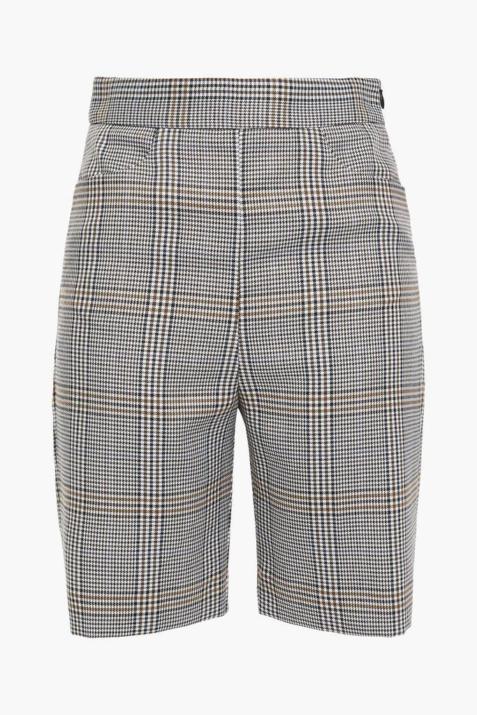 商品Maje|Iline Prince of Wales checked woven shorts,价格¥662,第1张图片