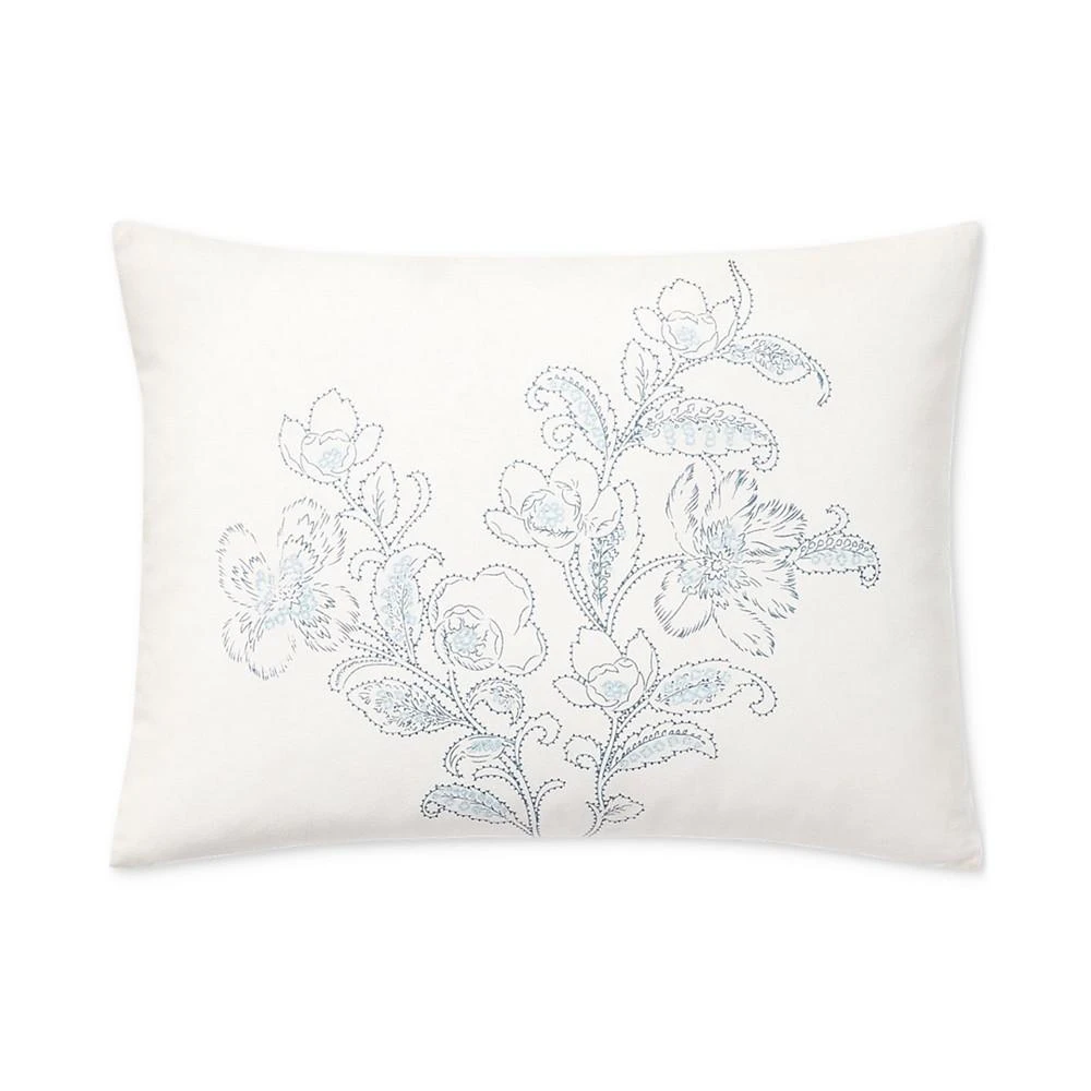 商品Ralph Lauren|Cosima Embroidery Decorative Pillow, 15" x 20",价格¥638,第1张图片