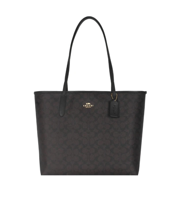 商品【商品预售7天】 Coach|Coach 女士手提包 CV976IMXAQ 黑色,价格¥3160,第1张图片