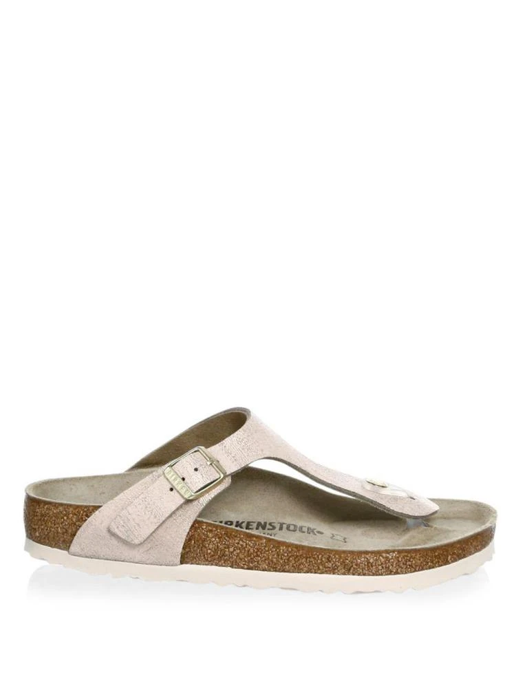 商品Birkenstock|Birkenstock - Gizeh Suede Thong Sandals,价格¥377,第5张图片详细描述