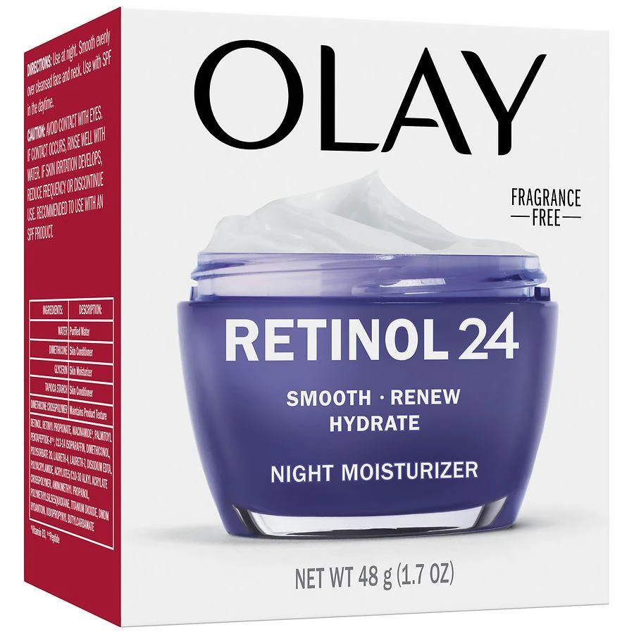 Retinol 24 Face Moisturizer, Anti-Aging Night Face Cream Fragrance-Free 商品