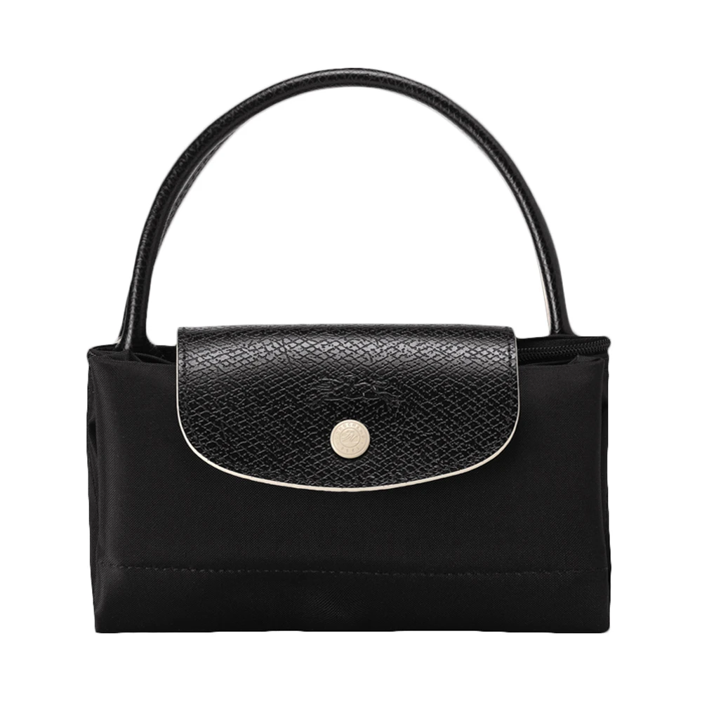 Longchamp 珑骧 女士黑色帆布包 1621619001 商品