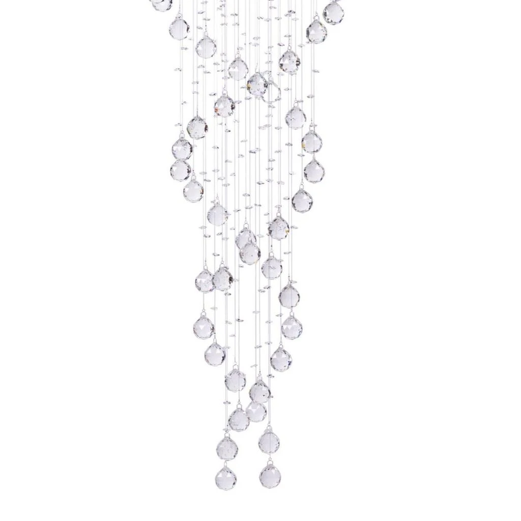 商品Finesse Decor|Crystal Chandelier Double Helix// 12 Light,价格¥11951,第5张图片详细描述
