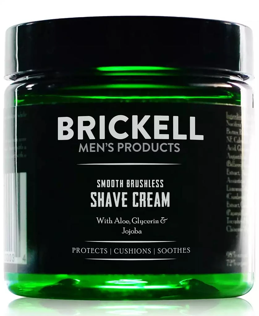 商品Brickell Mens Products|Brickell Men's Products Smooth Brushless Shave Cream, 5 oz.,价格¥180,第1张图片