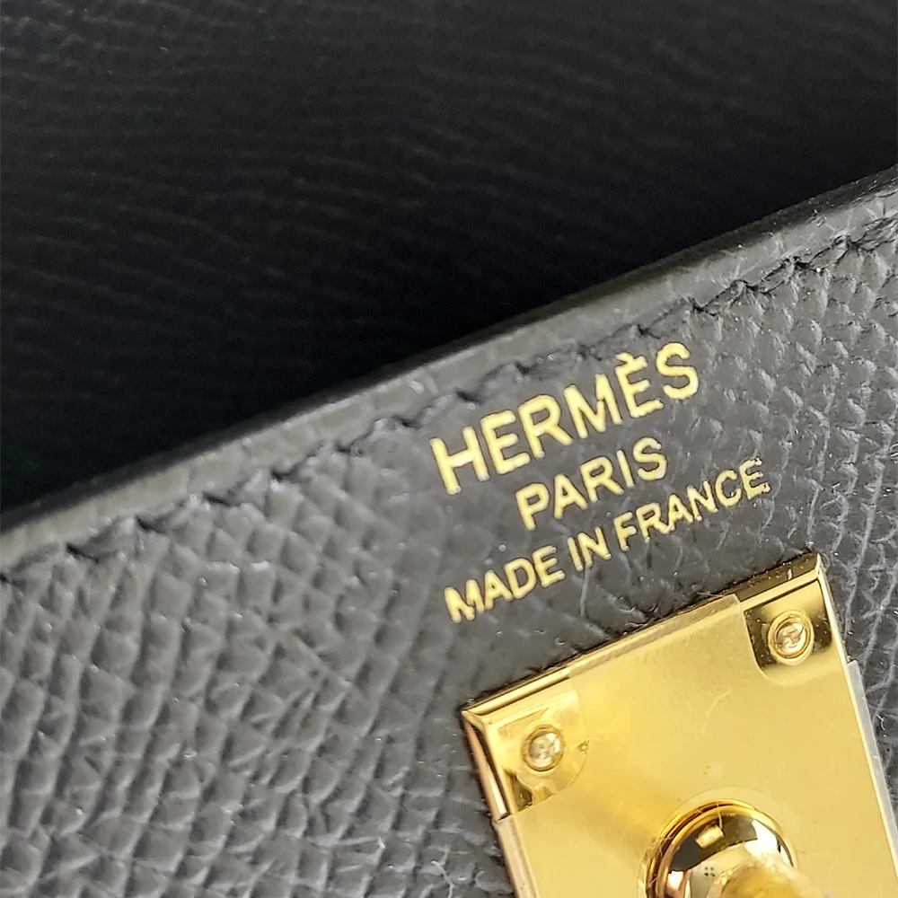 HERMES 女士黑色手提包 KELLY25E-BLACK-GO 商品