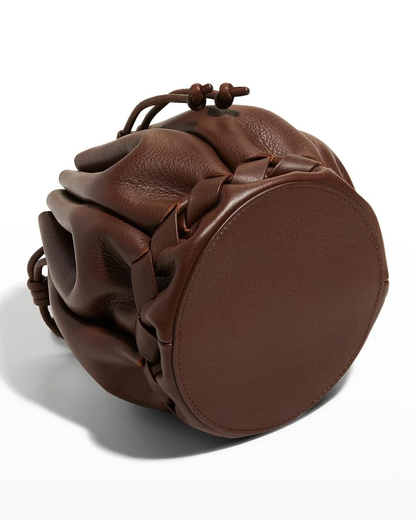 Molina Pleated Leather Bucket Bag 商品