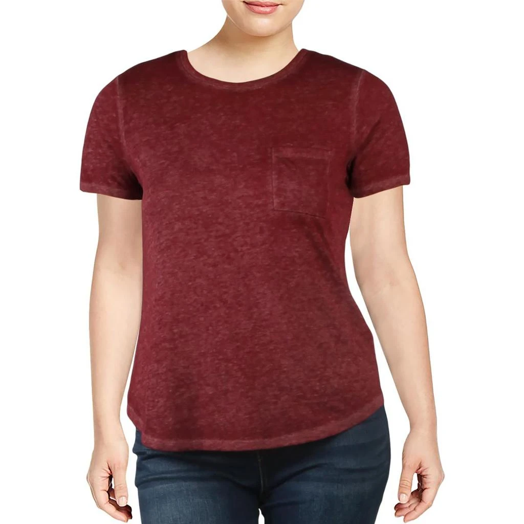 商品Ultra Flirt|Ultra Flirt Womens Juniors Casual Short Sleeve T-Shirt,价格¥31,第2张图片详细描述