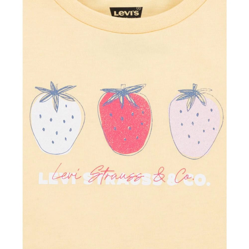 商品Levi's|Little Girls Fruity T-shirt and Shorts Set,价格¥210,第3张图片详细描述