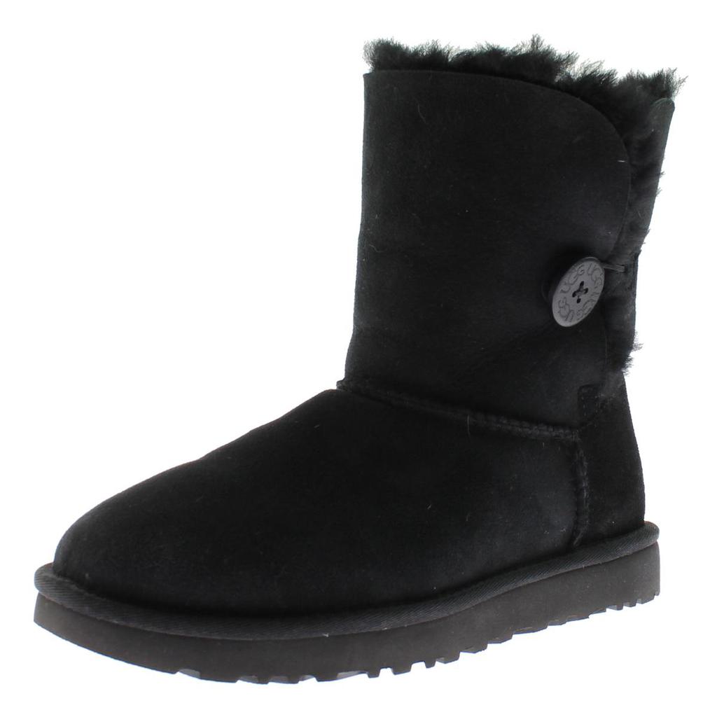 Ugg Womens Bailey Button II Suede Fur Lined Casual Boots商品第2张图片规格展示