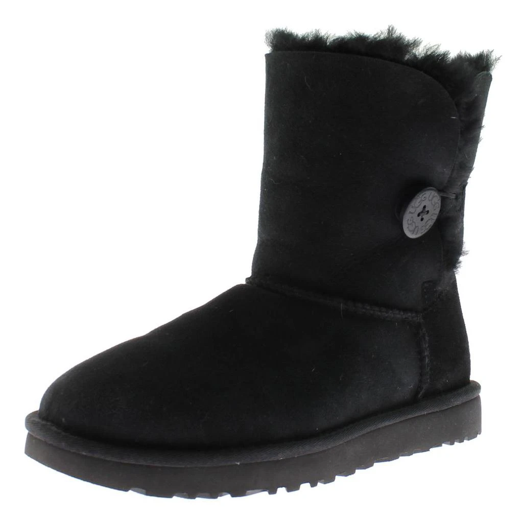 商品UGG|Ugg Womens Bailey Button II Lined Suede Casual Boots,价格¥560,第3张图片详细描述