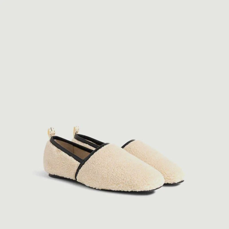 商品CASTAÑER|Sheepskin slipper  Negro CASTAÑER,价格¥550,第2张图片详细描述