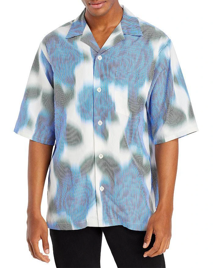 商品Kenzo|Floral Print Regular Fit Short Sleeve Button Down Shirt,价格¥727,第1张图片