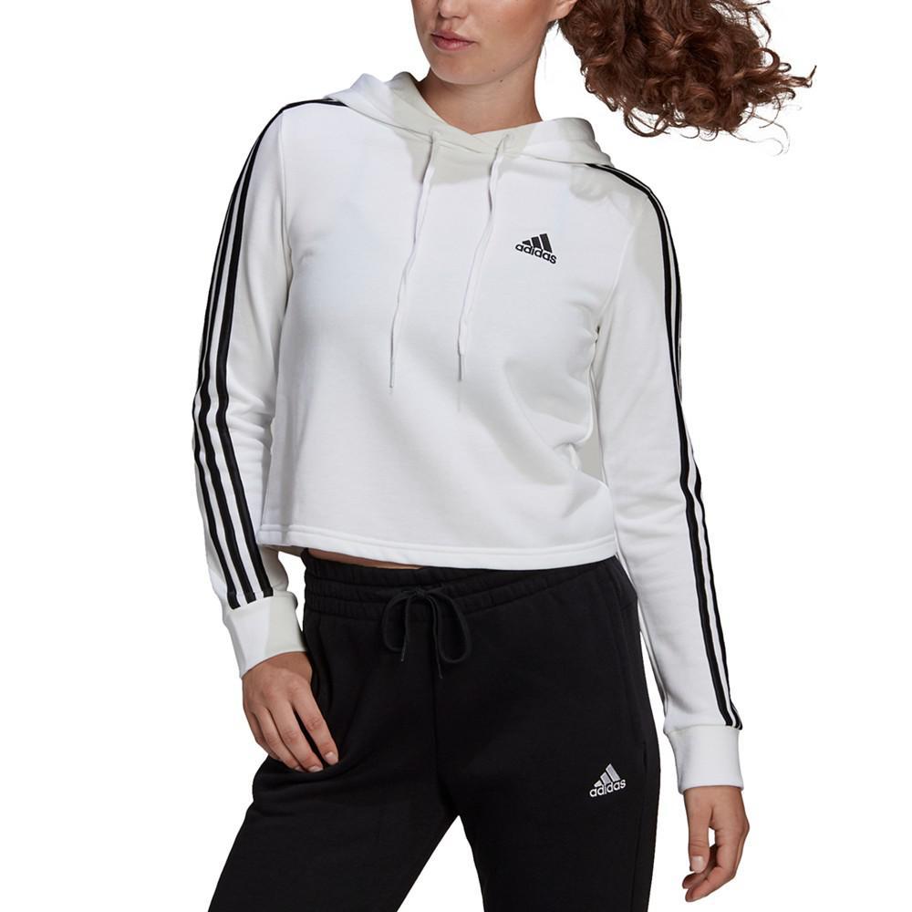 商品Adidas|Women's Essentials Cropped Hooded Sweatshirt,价格¥283,第1张图片