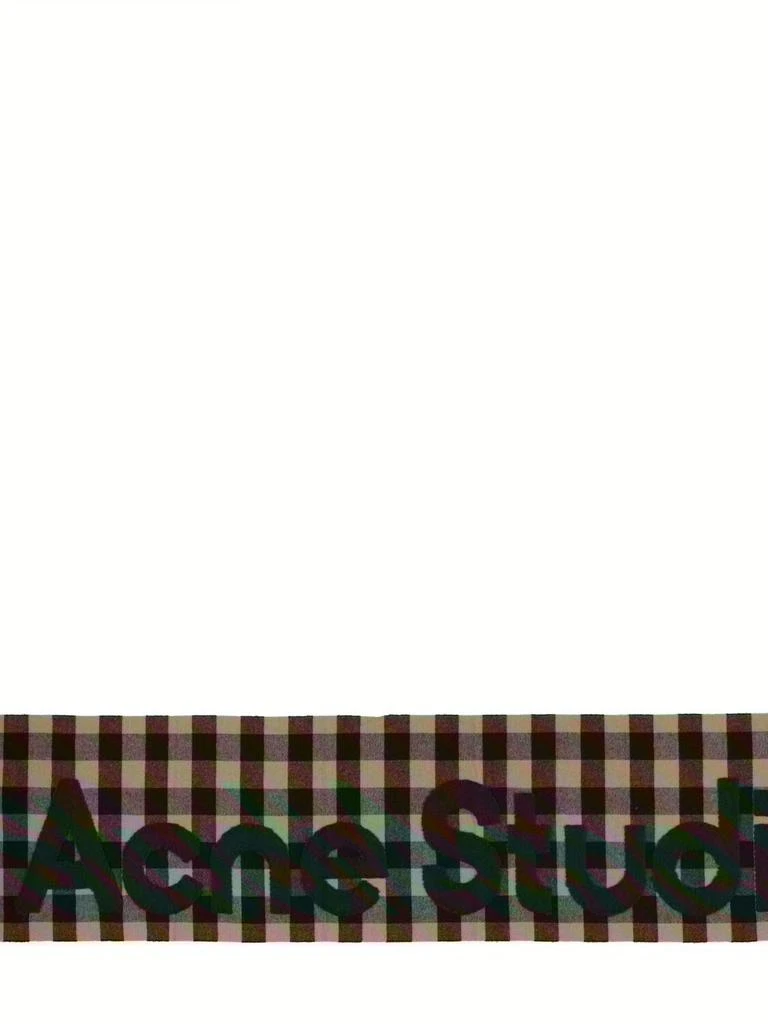 商品Acne Studios|Acne Logo Wool Blend Scarf,价格¥3171,第3张图片详细描述