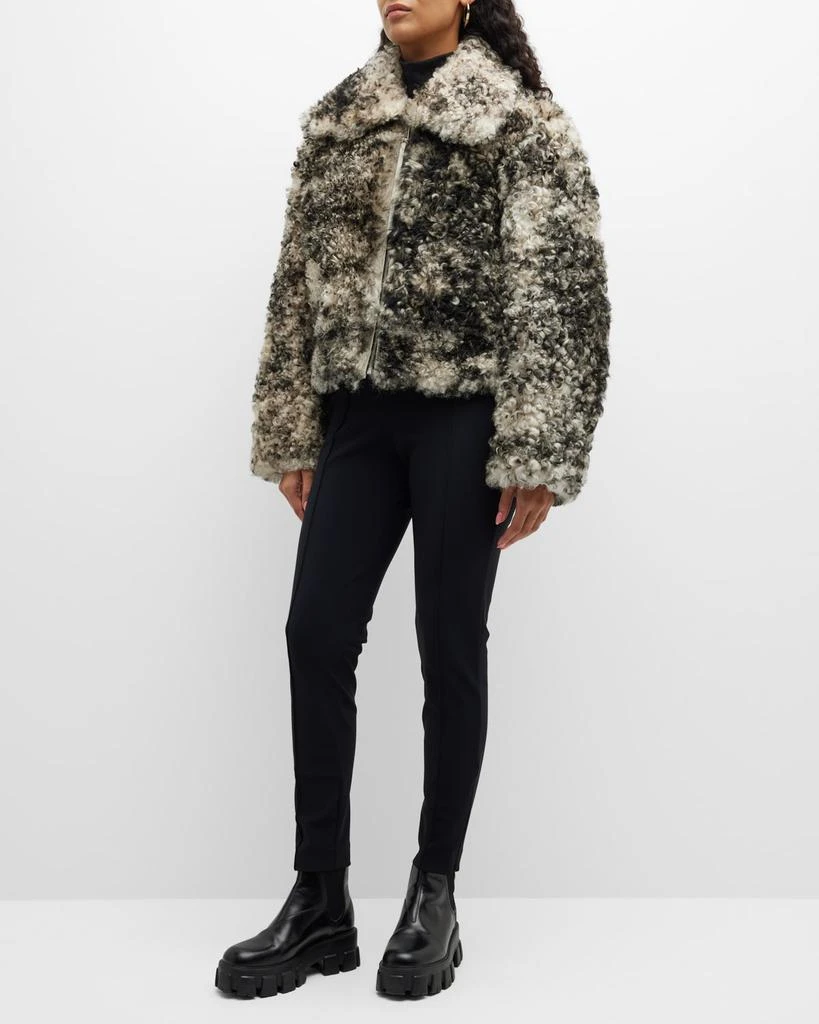 商品Shoreditch Ski Club|Callie Reversible Shearling Jacket,价格¥7562,第3张图片详细描述