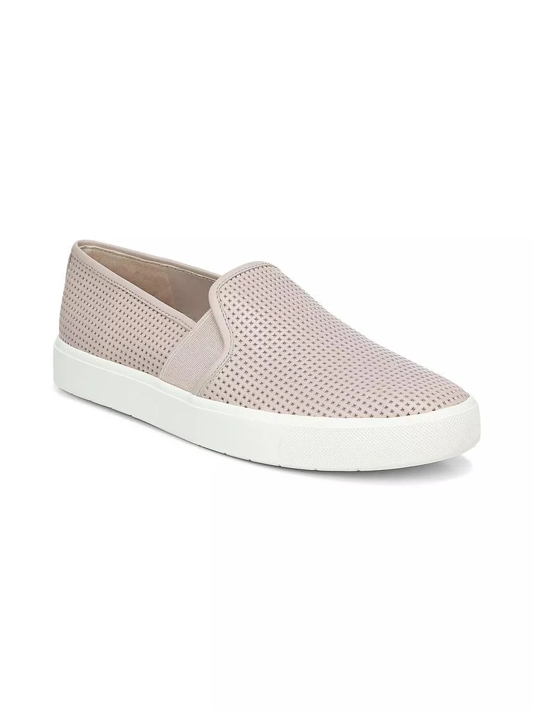 商品Vince|Blair Perforated Leather Slip-On Sneakers,价格¥855,第2张图片详细描述