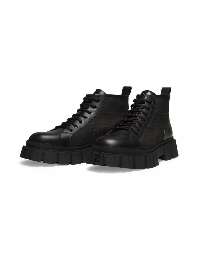 商品Fendi|Lace-Up Ankle Boots,价格¥9667,第2张图片详细描述