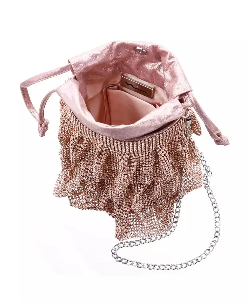 4 Tired Crystal Mesh Pouch Bag 商品