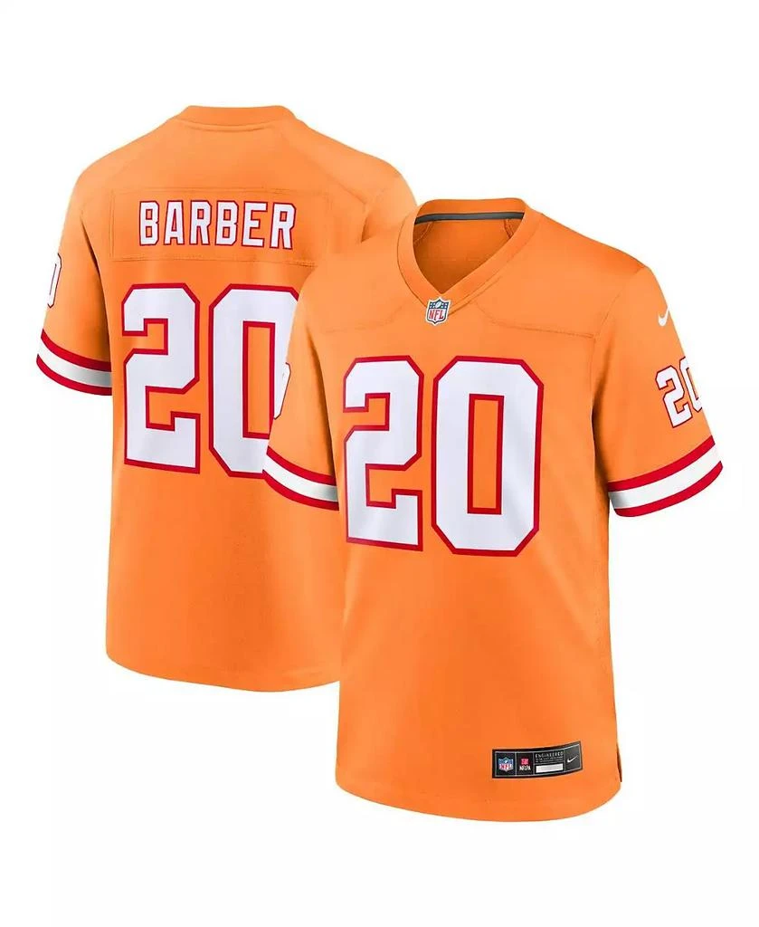 商品NIKE|Big Boys Ronde Barber Orange Tampa Bay Buccaneers Retired Player Game Jersey,价格¥501,第1张图片