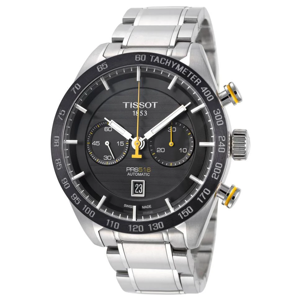 商品Tissot|天梭T-Sport 男士机械腕表 	45mm T1004271105100,价格¥6159,第1张图片