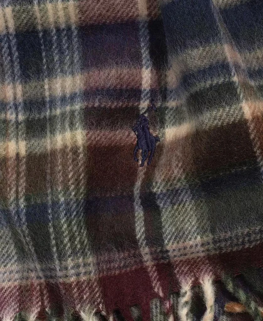 商品Ralph Lauren|Men's Cashmere Blend Plaid Scarf,价格¥569,第2张图片详细描述