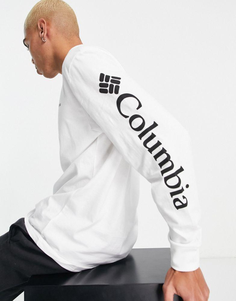 Columbia North Cascades long sleeve t-shirt in white商品第3张图片规格展示