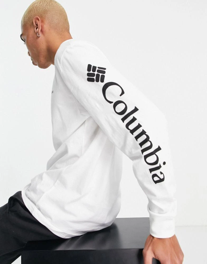 商品Columbia|Columbia North Cascades long sleeve t-shirt in white,价格¥167,第3张图片详细描述