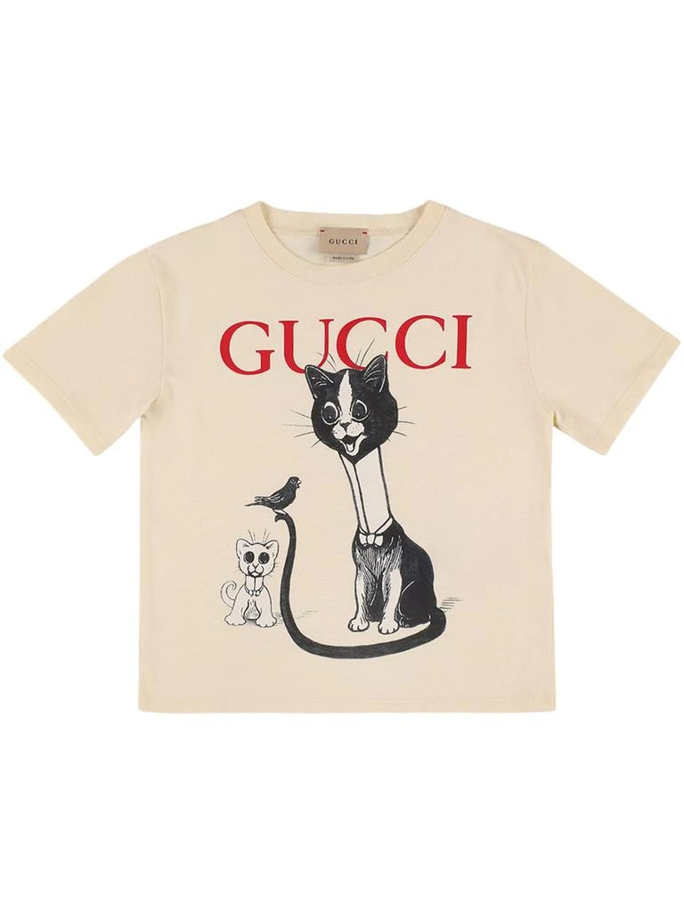 商品Gucci|Cotton T-shirt,价格¥1733,第1张图片