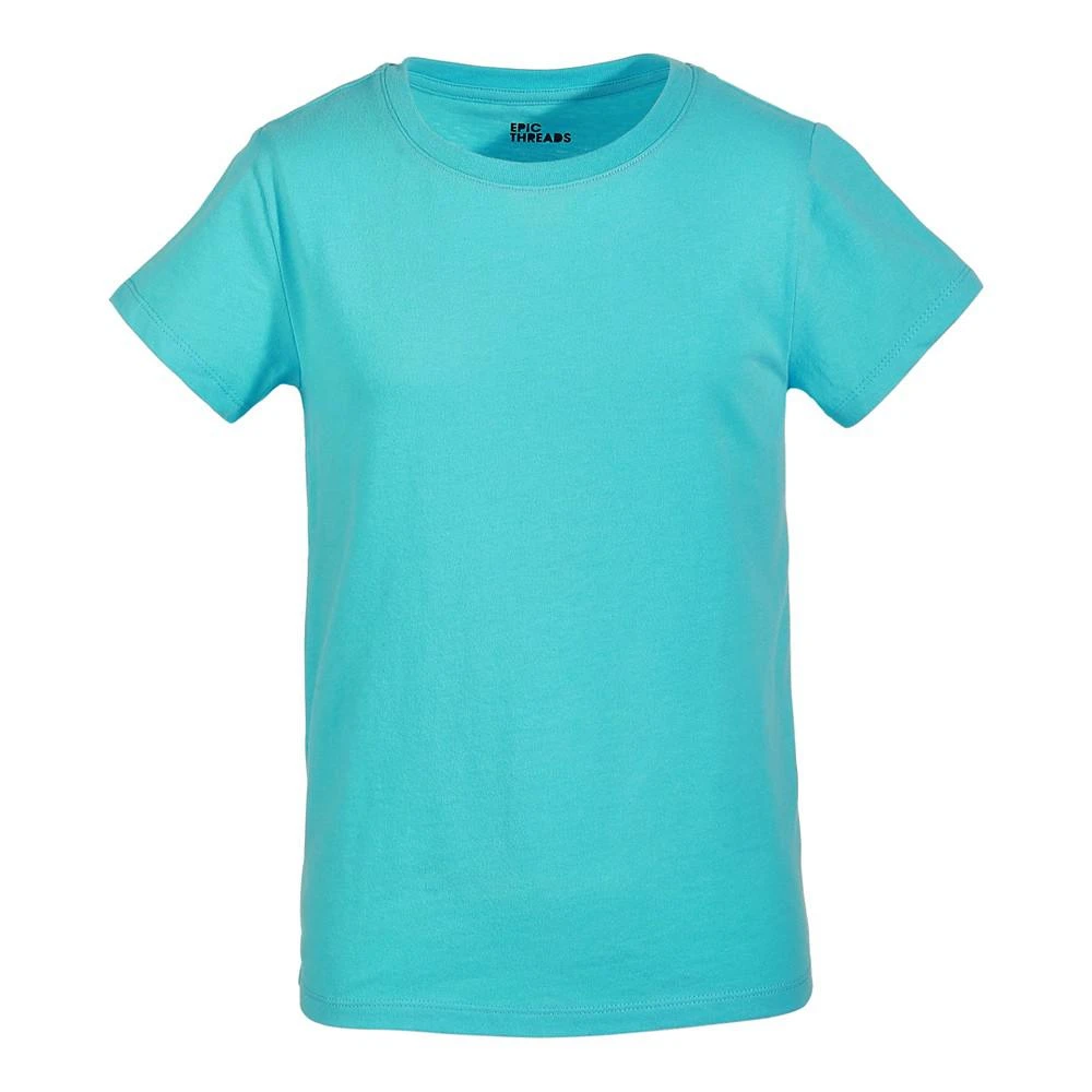 商品Epic Threads|Big Girls Solid Basic Tee, Created For Macy's,价格¥15,第1张图片