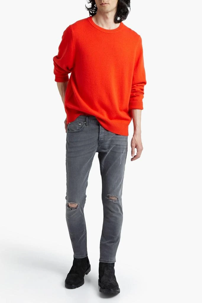 商品Sandro|Wool and cashmere-blend sweater,价格¥639,第2张图片详细描述