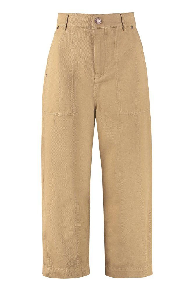 商品Weekend Max Mara|Weekend Max Mara Contrast-Stitch Pants,价格¥811,第1张图片