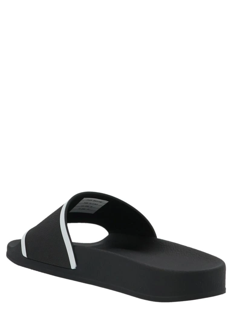 商品Thom Browne|Thom Browne Rubber Pool Sliders,价格¥2854,第2张图片详细描述