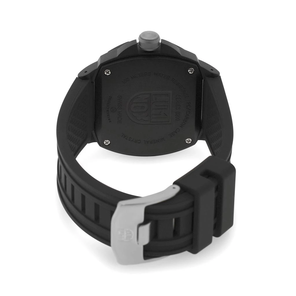 商品Luminox|Luminox Sentry Series 0200 Black Dial Date 43mm Quartz Men's Watch XL.0215.SL,价格¥968,第3张图片详细描述